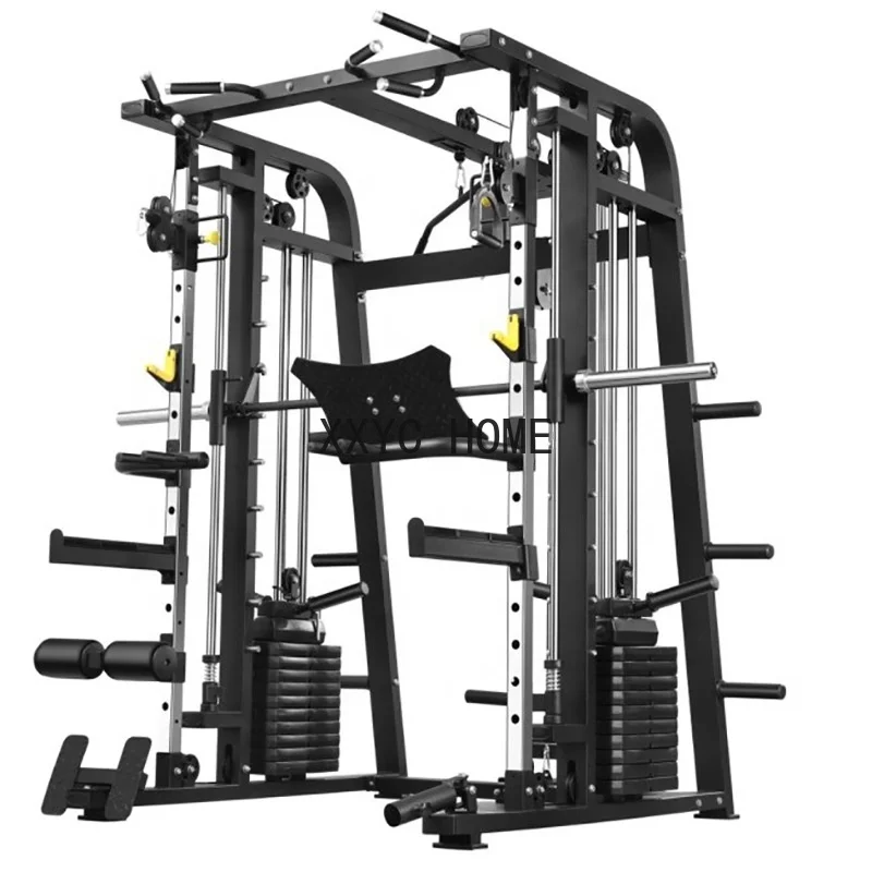 Smith Machine Cage Smith Machine, Multi Function Station, Strength Training Equipment, Exercise Machine Rack for