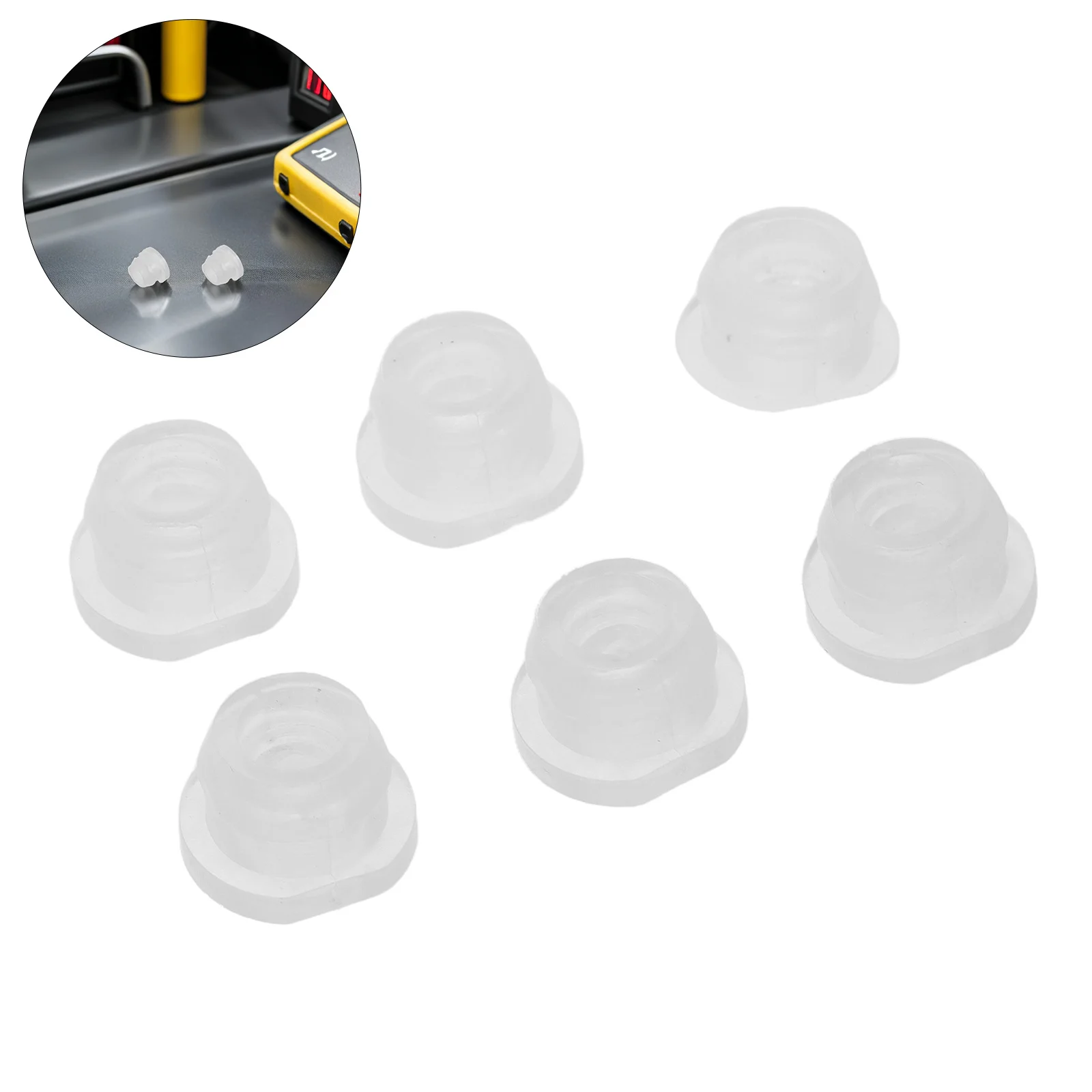 

Комплект из 6 пластиковых втулок для ремонта троса переключения передач автоматической коробки передач, устраняющий шум в системе переключения передач автомобиля