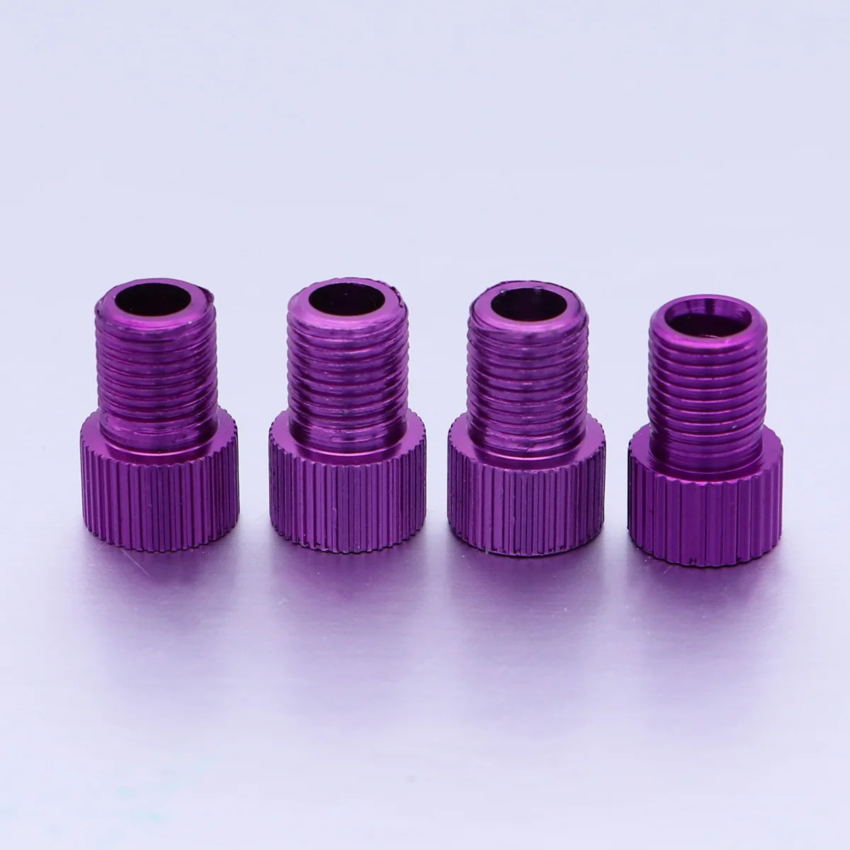 

4 pcs to Valve Adapter for Bike Tire Converter Smooth Thread Great Sealing Fit Bicycles Mountain Road Bike