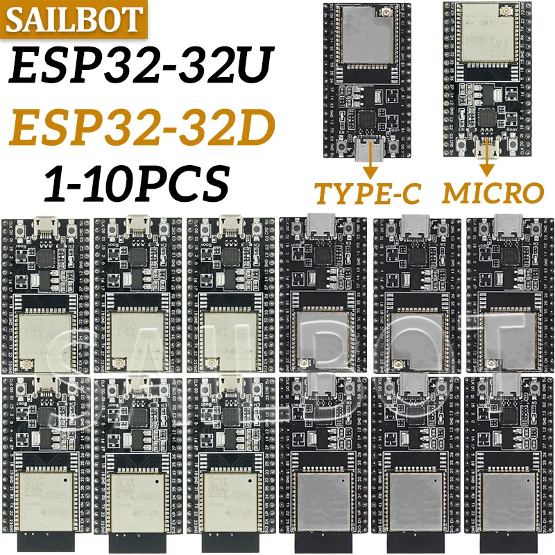 1-10PCS Esp32-Devki…