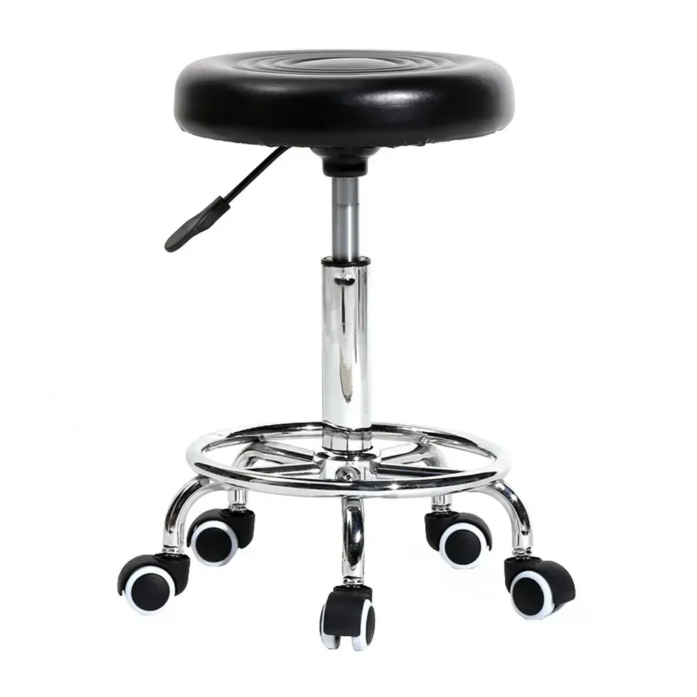 

Modern Bar Stool chairs High Chair Adjustable Rotating Chair Swivel Stool PU Leather Dining With Backrest Hot Selling