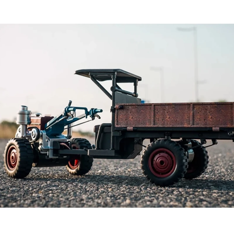 JJRC C8836 1:12 Scale RC Tractor, 4WD Spraying Function Remote Control Car, Farm Vehicle Toy Gift for Boys
