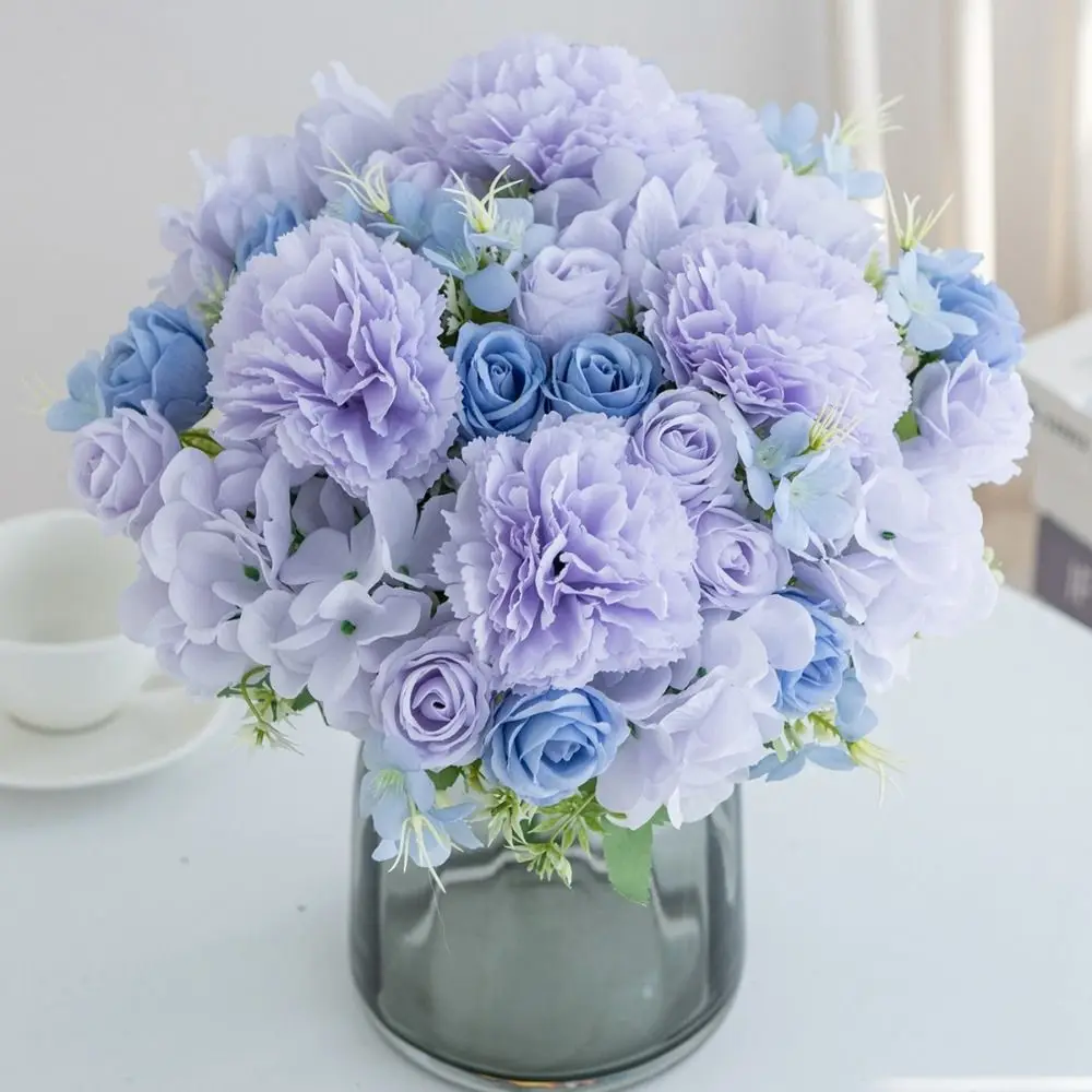

Silk Silk Artificial Flowers Vase Decorations Photo Props Wedding Wreath DIY Design Bridal Bouquet Wedding Ceremony