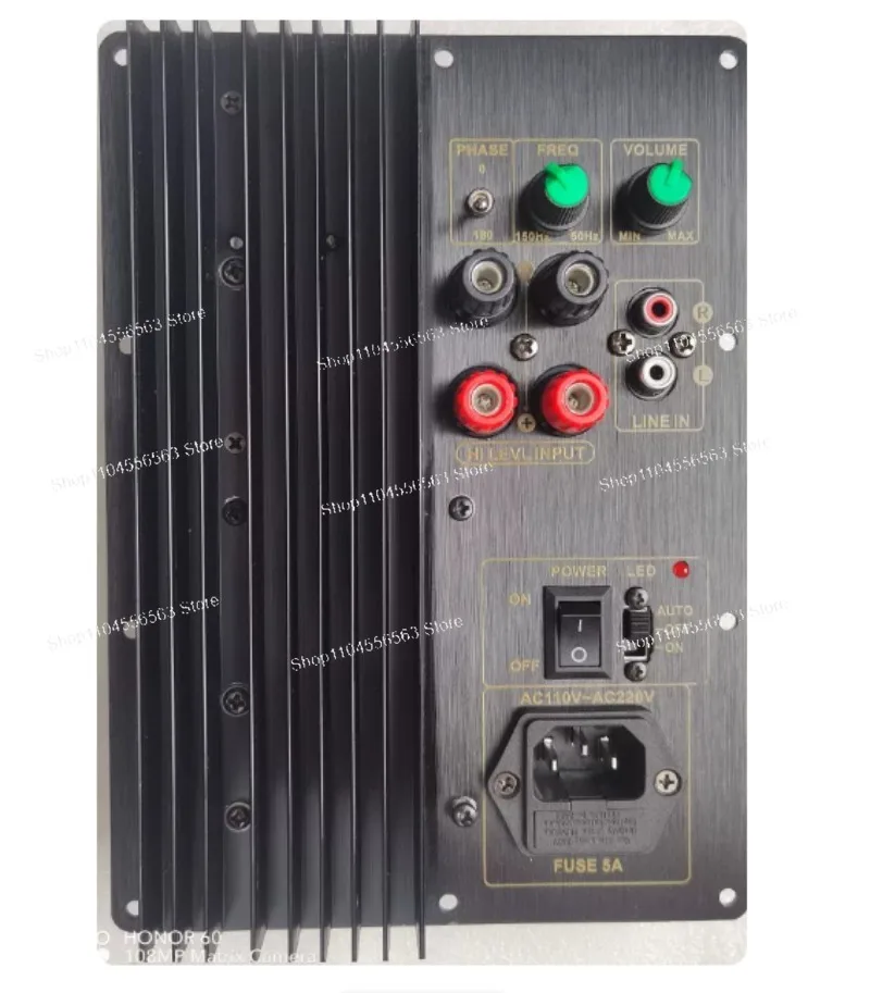 Subwoofer Amplifier Board, Active Subwoofer Amplifier Module for 5.1 /7.1 Home Theater System