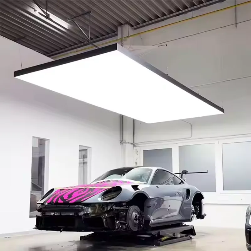 DIY Design Workshop Led Light Box Auto 4S Shop and Car Detailing Polishing Wash Garage Light