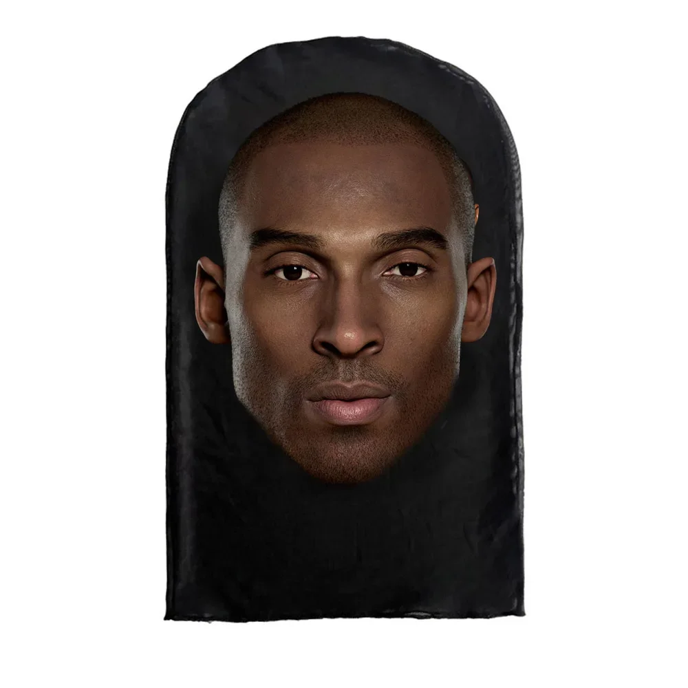 Cosplay 3D Gedrukt Kanye Masker Stretch Mesh Volgelaatsmasker Mannen Vrouwen Rollenspel Hoofdtooi Halloween Mode Bivakmuts Hoofdtooi