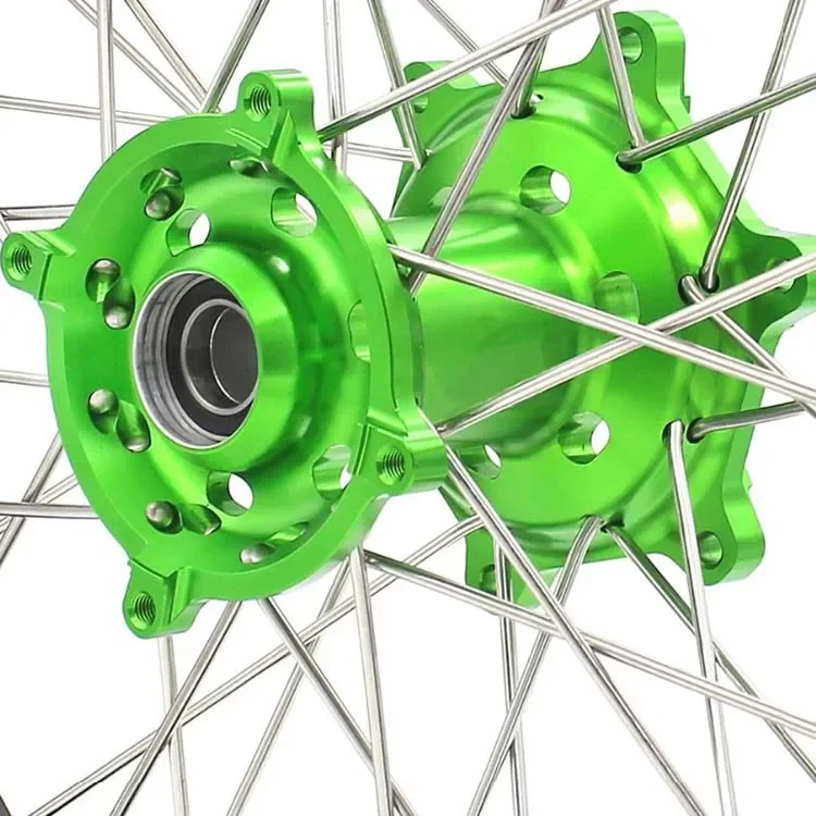 

2.15*19 motorcycle cnc 21/19 MX dirt bike rear wheels for Kawasaki KX250F KX450F