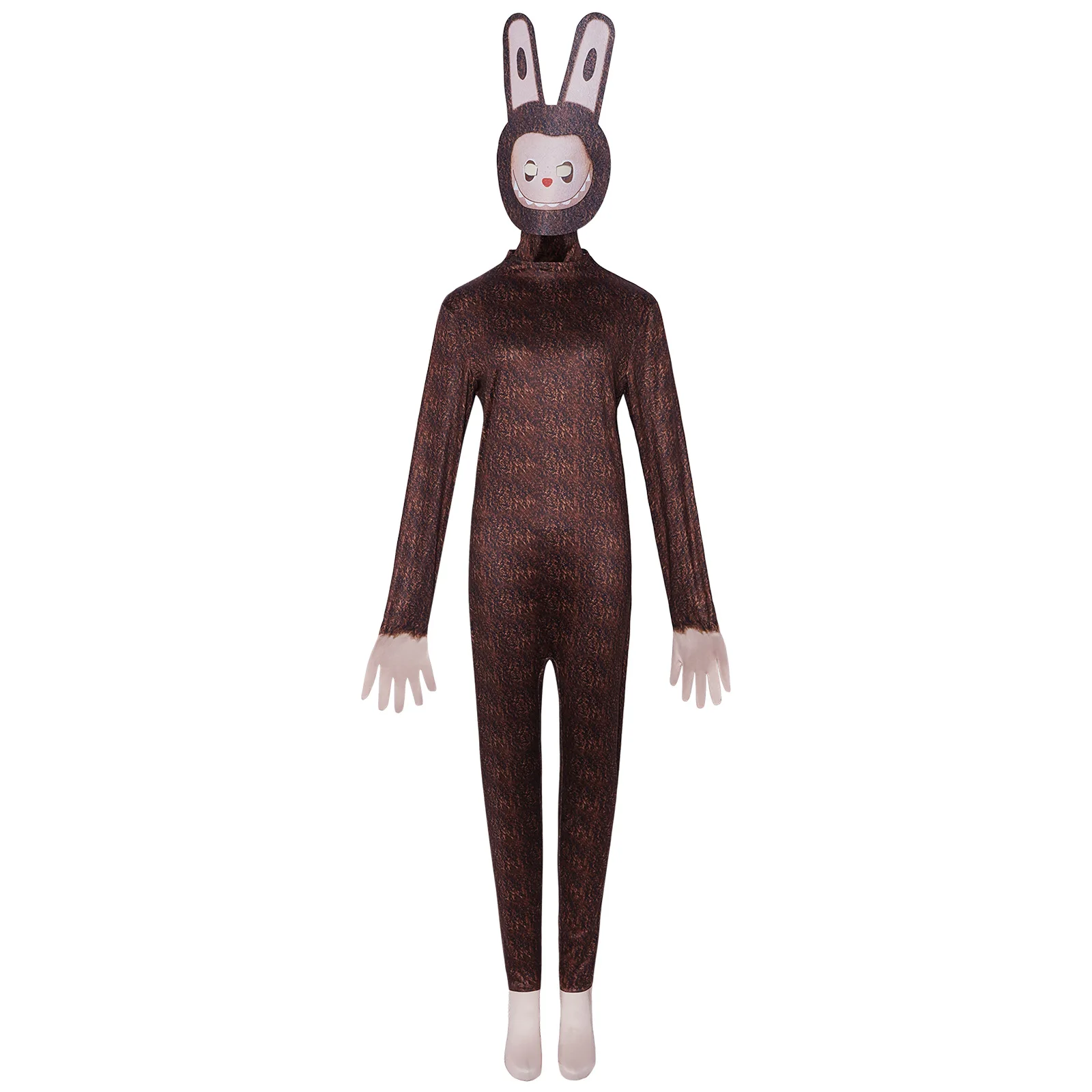 Disfraz de Labbu cos para Halloween, disfraz de labbu de una pieza para niños y adultos, disfraz de anime para actuación en escenario