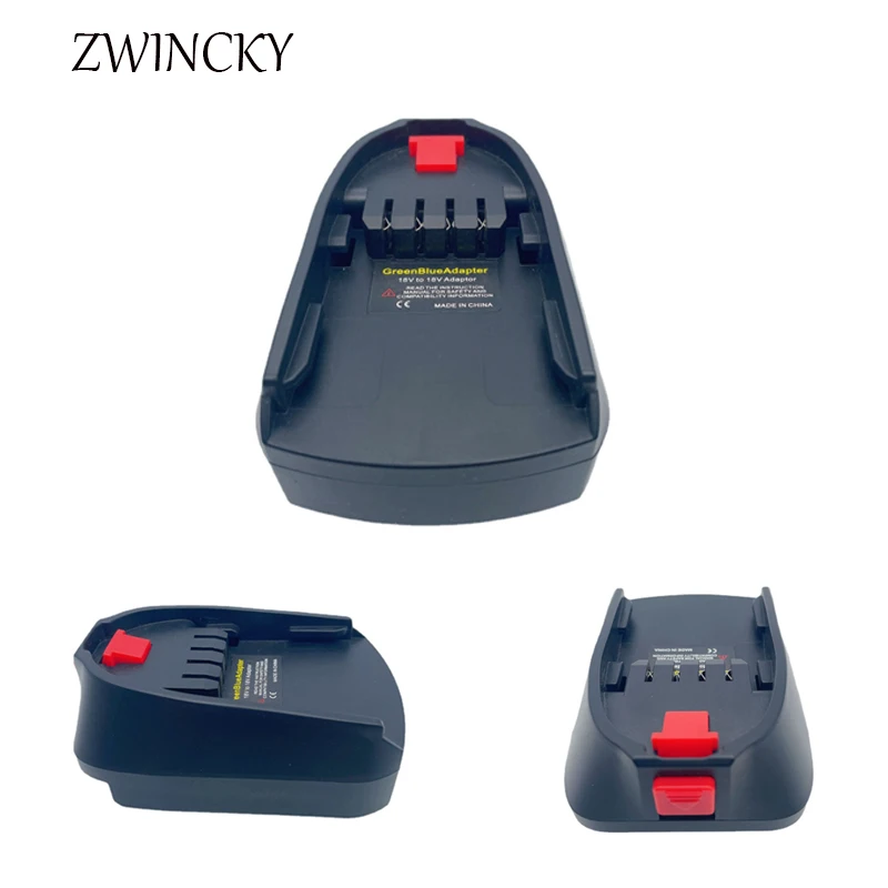 ZWINCKY Battery Adapter Use For Bosch Li-ion Battery BAT618 on Home Electrical Power Tool Replace All 18V G Green Blue Adapter