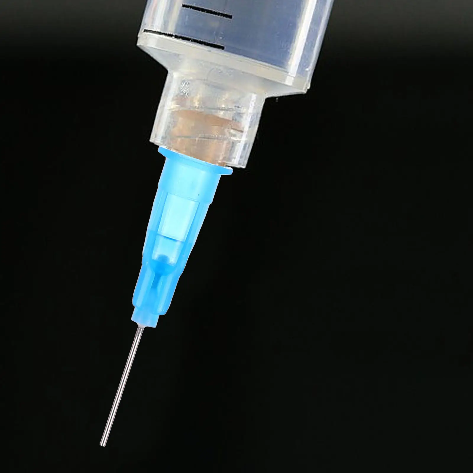 

100Pcs Glue Dispenser Needle Tips Epoxy Resin Compatible Blunt Tip Reusable Applicator Needle High Stability Fine Detail