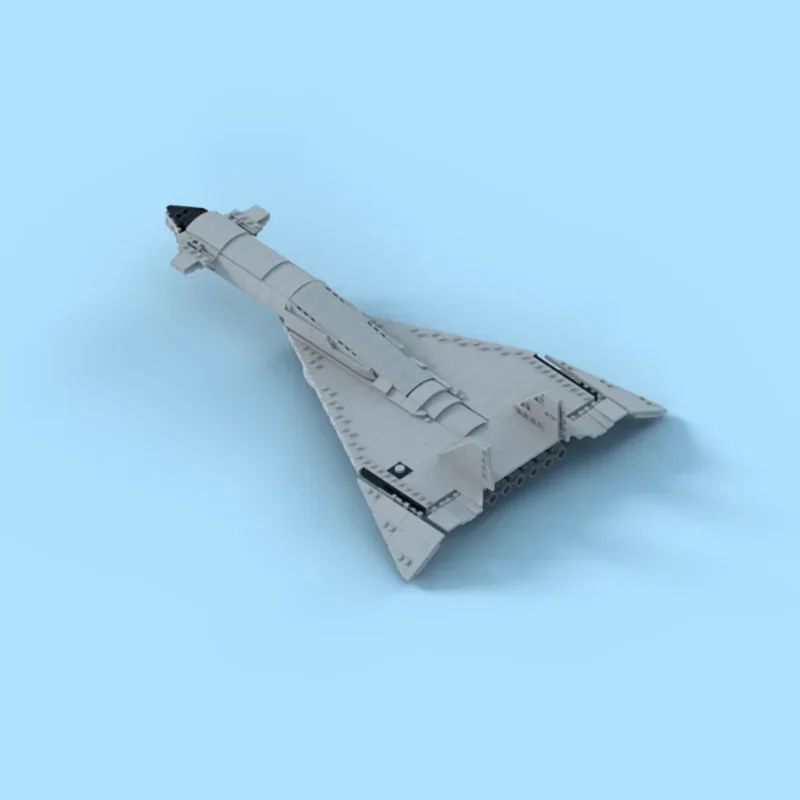 Military Series Fighter Moc Building Blocks XB-70 Valkyrie Bomber Model Technology Bricks DIY Airplane Toys For Kids Children