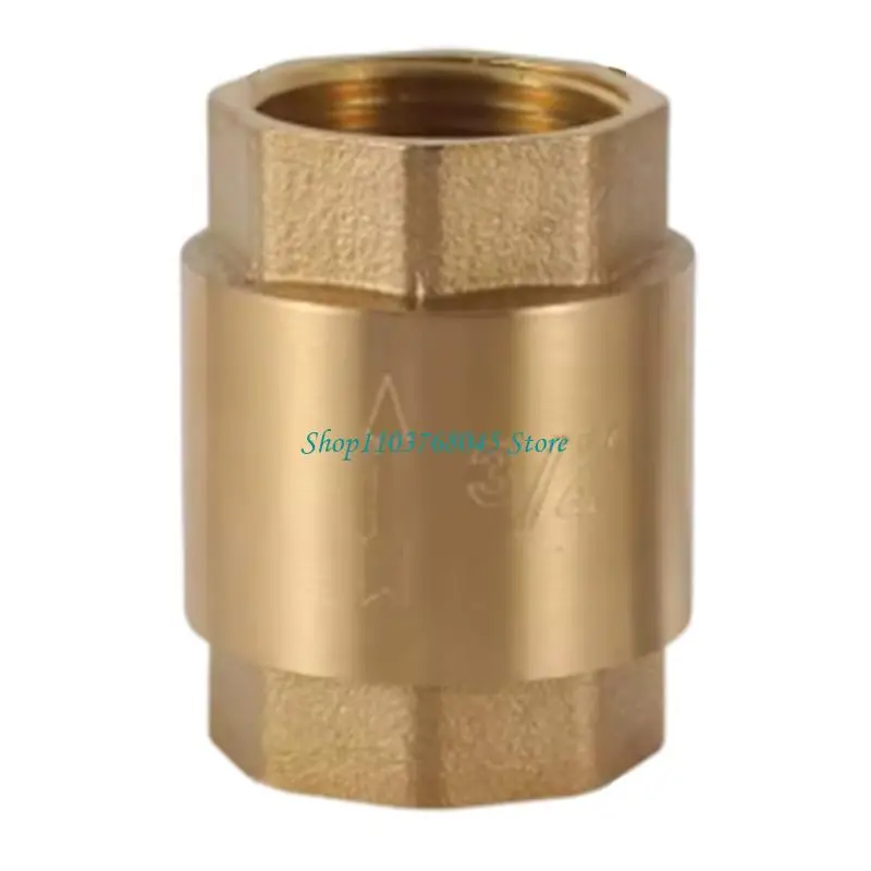 

R53F Brass Женская нить встроенная пружинная проверка клапанов замена одностороннего разъема