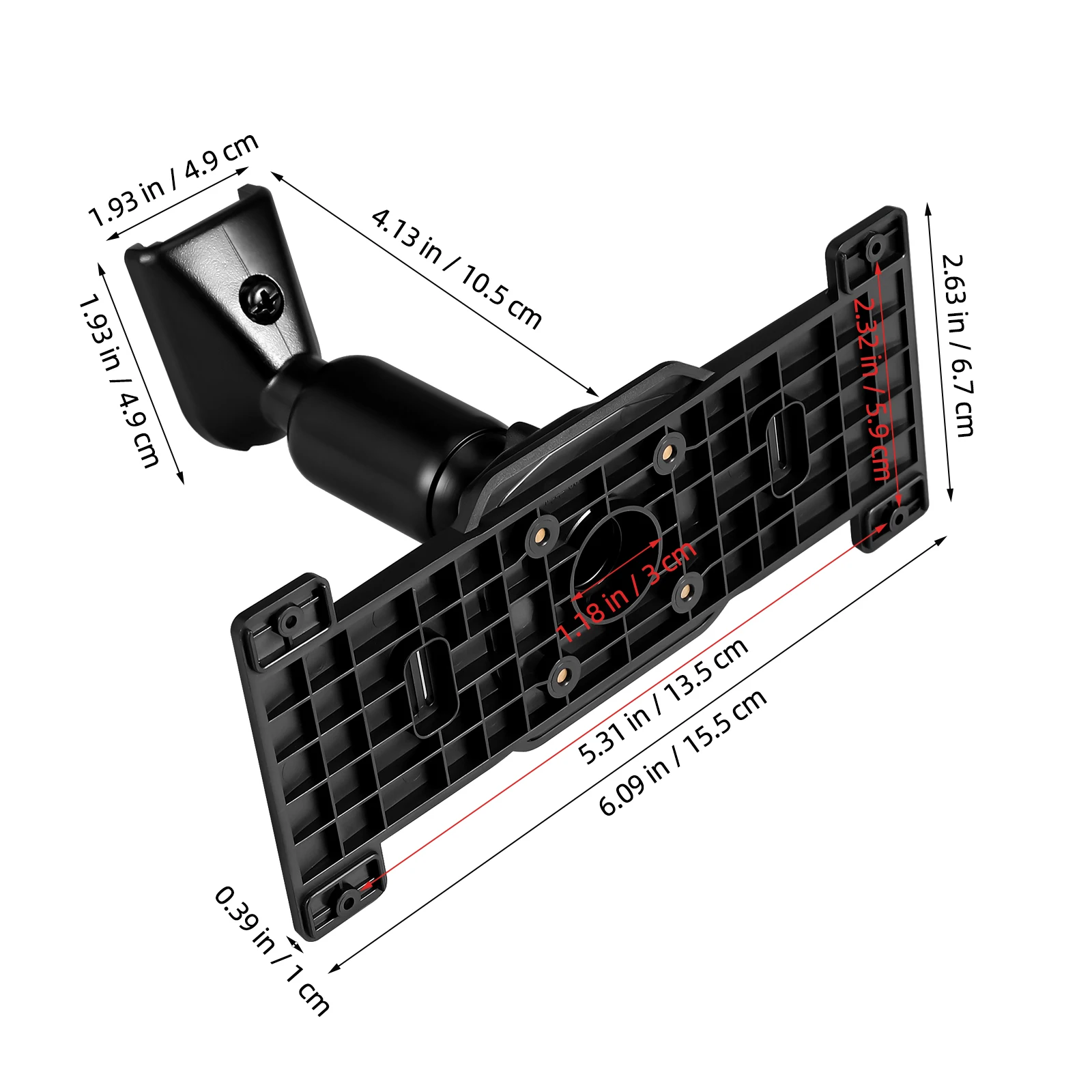 حامل كاميرا مرآة الرؤية الخلفية شديد التحمل مع لوحة خلفية لمسجل القيادة DVR GPS حامل كاميرا لوحة القيادة #6