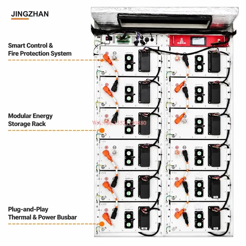 WMWMNU 230kWh Air Cooled Battery Storage Cabinet for Industrial Commercial Solar Farm Microgrid and Backup Power System Use