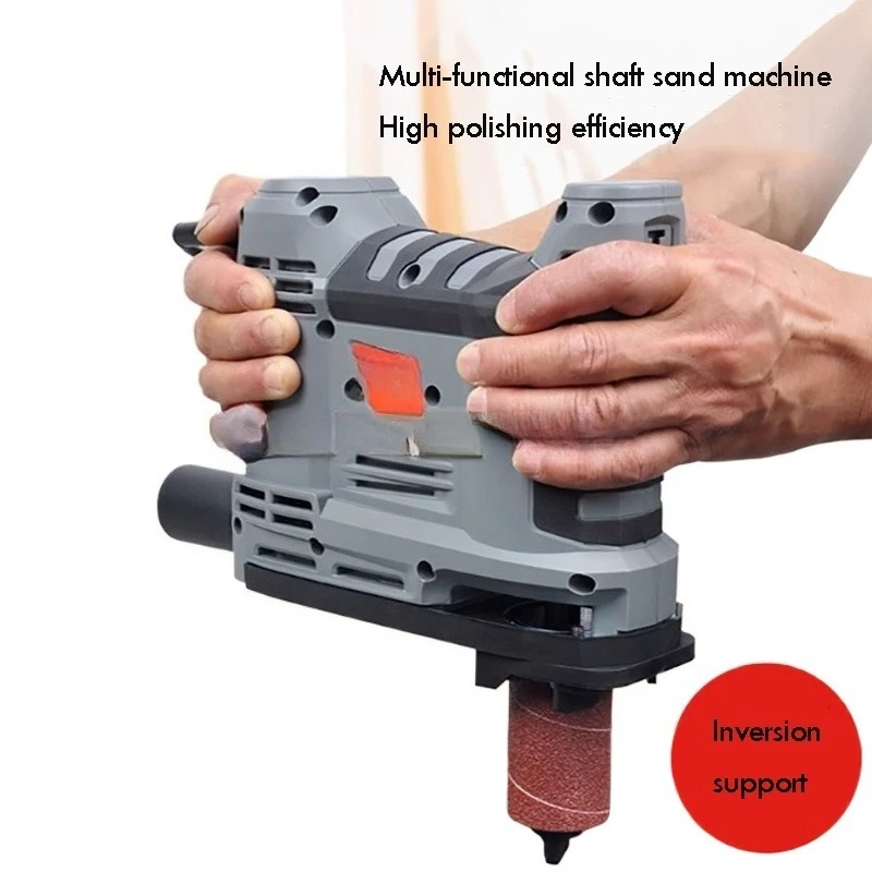 Shaft Sander Machine, Special-shaped Polishing Sand Column Machine, Curved  Sander Belt Sander,Woodworking Arc Polishing Machine