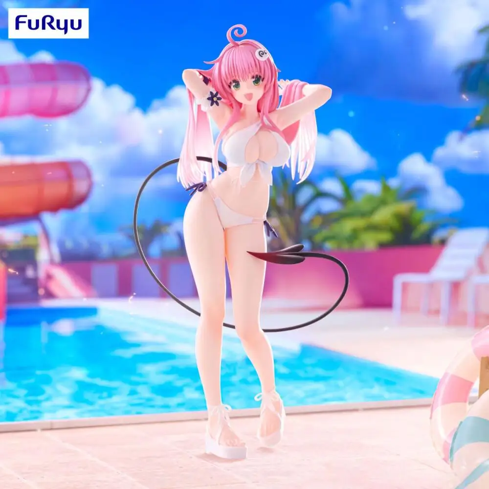 Offiziell original, auf Lager: FuRyu Trio-Try-iT To Love-Ru Darkness Mikan Yuuki Yui Kotegawa Lala Figur, Anime-Sammlerstück in Box.