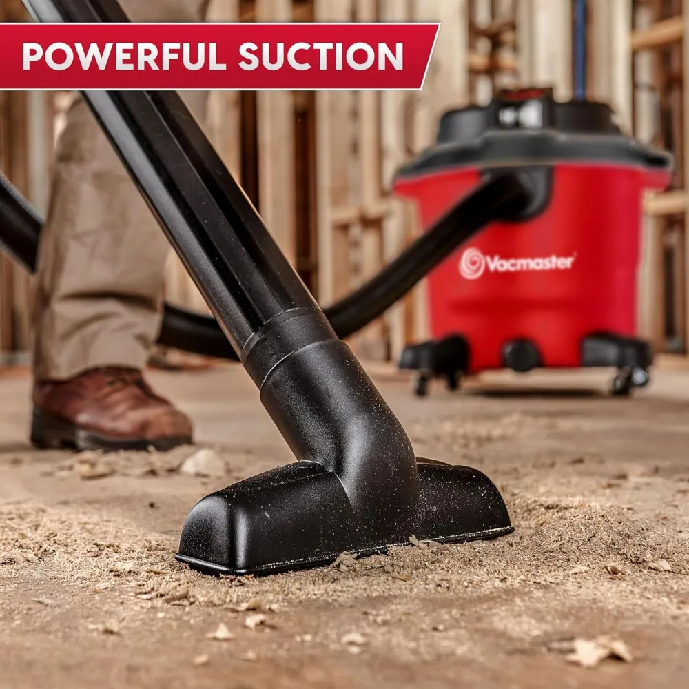 12-Gallon 5.5 HP High-Capacity Wet/Dry Vacuum Cleaner