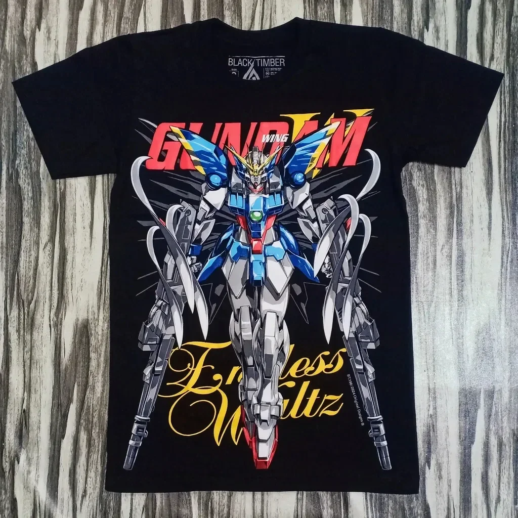 Mobile Suit Gundam Anime THE WITCH OF MERCURY STRIKE FREEDOM F90 Bedrucktes T-Shirt Herren- und Damen-T-Shirt Herren-Top 2026 Sommer – Detail 9
