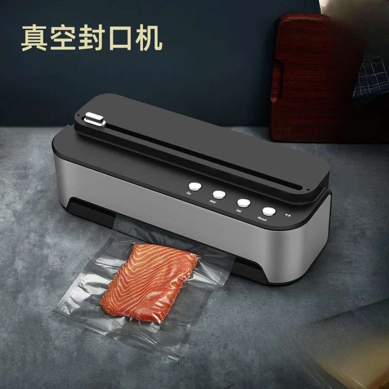 

New cross-border household small stainless steel vacuum sealing machine sealing machine plastic sealing machine portable