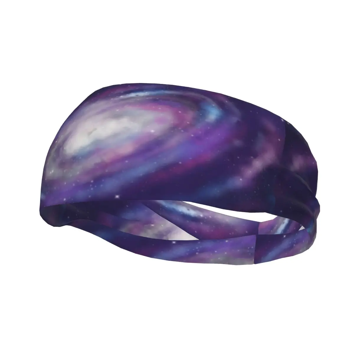 Watercolor Galaxy Elastic Hair Band Yoga Headband Makeup Hair Hoop Headwrap
