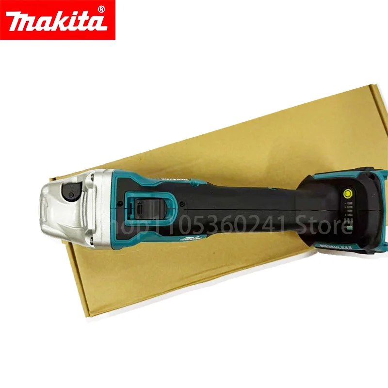 Makita DGA506 18V 125mm Brushless Cordless Angle Grinder Electric Polisher for Metal Grinding, Cutting & Surface Finishing Work