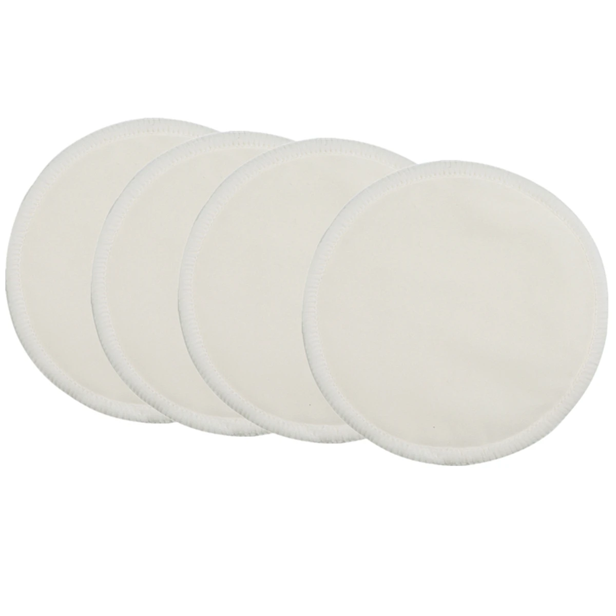 14Pcs Organic Reusable Nursing Pads, Washable, for Breastfeeding & Leaking Random Color