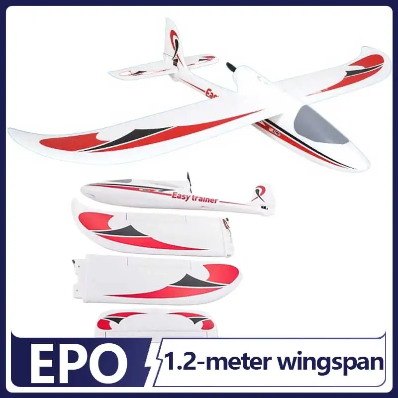Traveler 1.2m Fixed Wing Foam Remote Control Airplane Beginner Entry Level Practice Hand Training Glider Aircraft