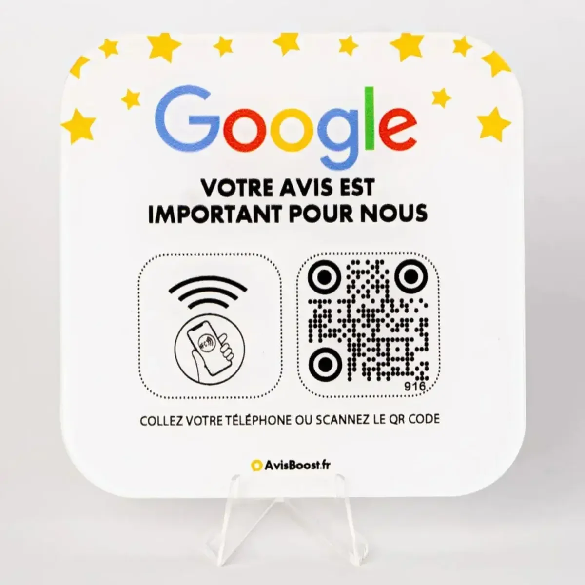 علامة مراجعة Google المخصصة NFC اضغط على رمز المسح الضوئي للوسائط الاجتماعية لوحة رمز الاستجابة السريعة صنبور واحد لافتة رمز الاستجابة السريعة بدون تلامس علامة NFC الاجتماعية #5