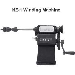 Manual Winding Machine Dual-Purpose Hand Coil Counting Winding Machine Winder 0-9999 Count Range Winding