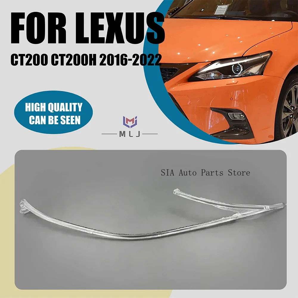 

Светодиодная трубка дневных ходовых огней (ДХО) для фар Toyota Lexus CT200 CT200H 2016-2022, световодная полоса, автомобильные аксессуары
