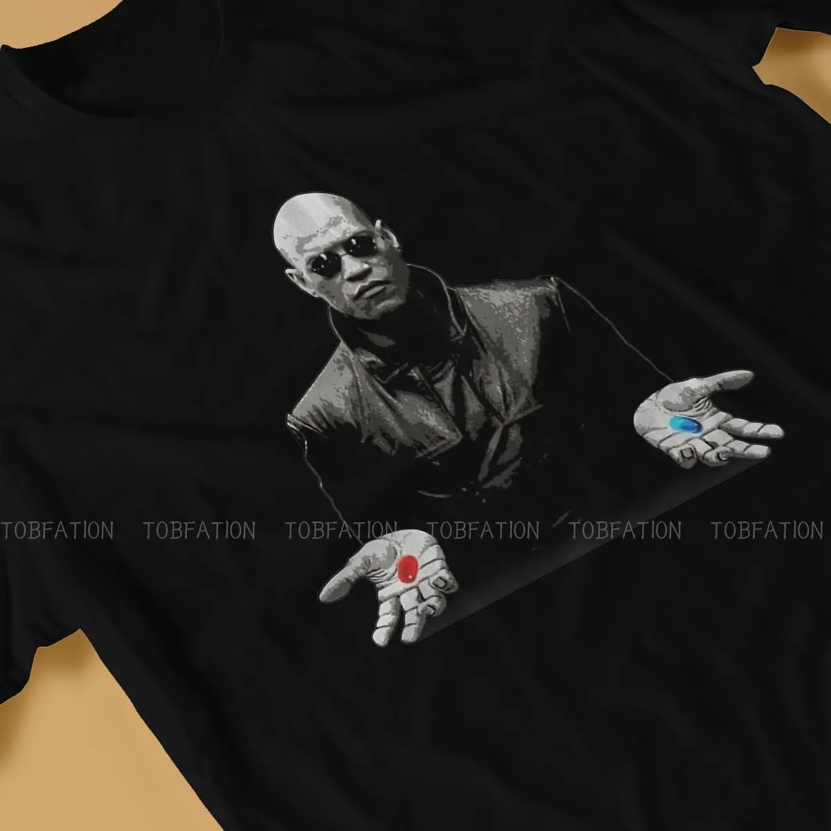 The Matrix Neo Film Morpheus Red or Blue Pill TShirt Men Grunge Loose Casual Crewneck Cotton T Shirt 2020