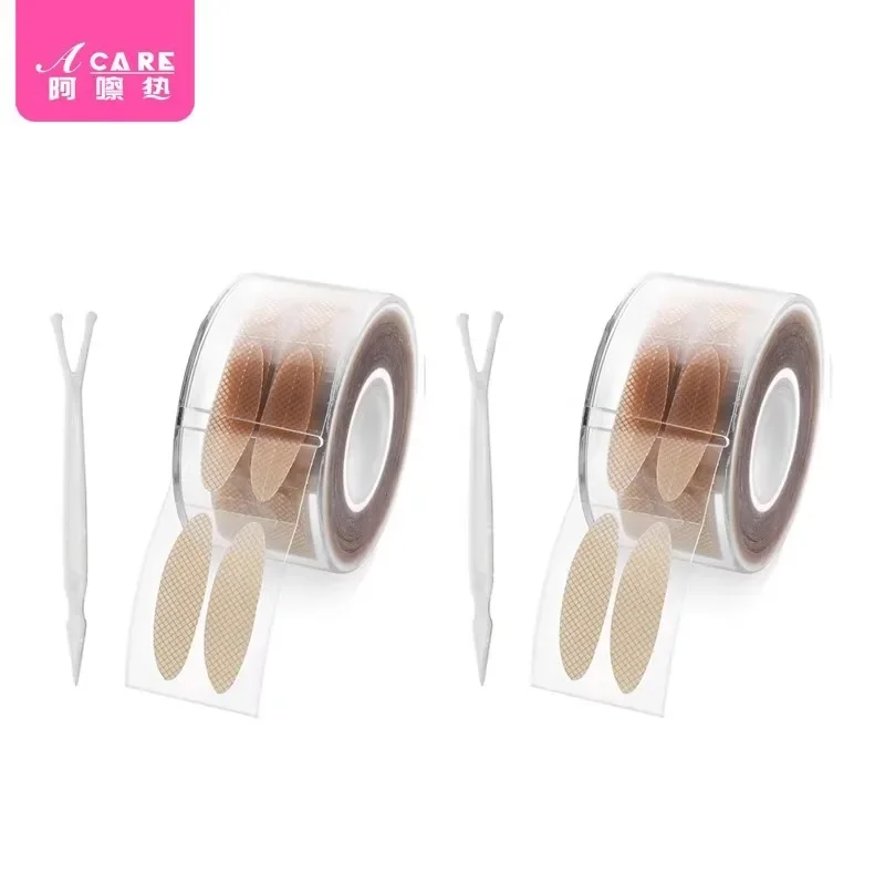 DX01/Double eyelid stickers/A1PQ2-Wide Eye Beauty Tape Sticky Naturally Invisible Tool Lace Mesh Reel Narrow Portable Ea