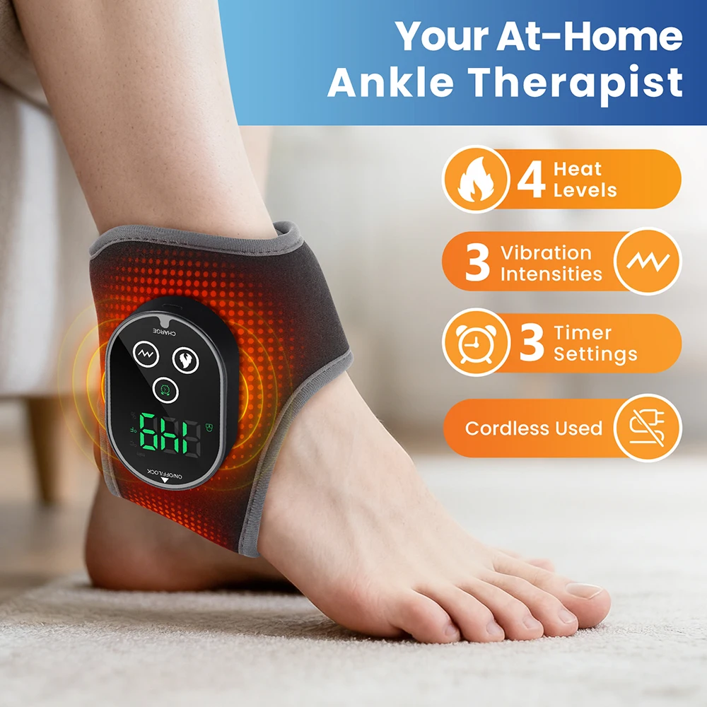 Electric Ankle Heated Vibratio - Ankle Brace Support recensie en prijs