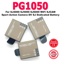 3.7V 1050mAh PG1050 New Li-ion Battery For SJ4000 SJ5000 SJ6000 WIFi SJCAM Sport Action Camera DV SJ Dedicated Battery