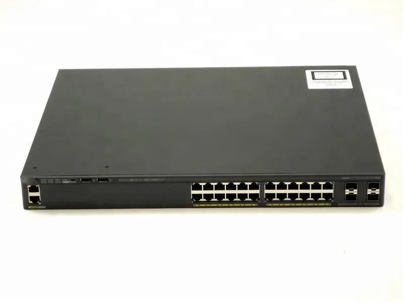 Venda quente WS-C2960X-24TD-L Switch de rede com bom preço
