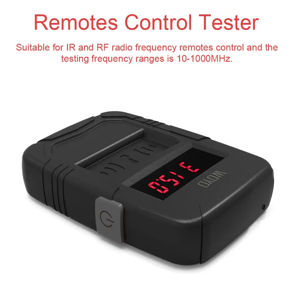 10-1000MHz RF IR Frequency Tester Handheld Car Remote Keys Diagnosis Infrared Radio High Accuracy Frequency Testing Meter