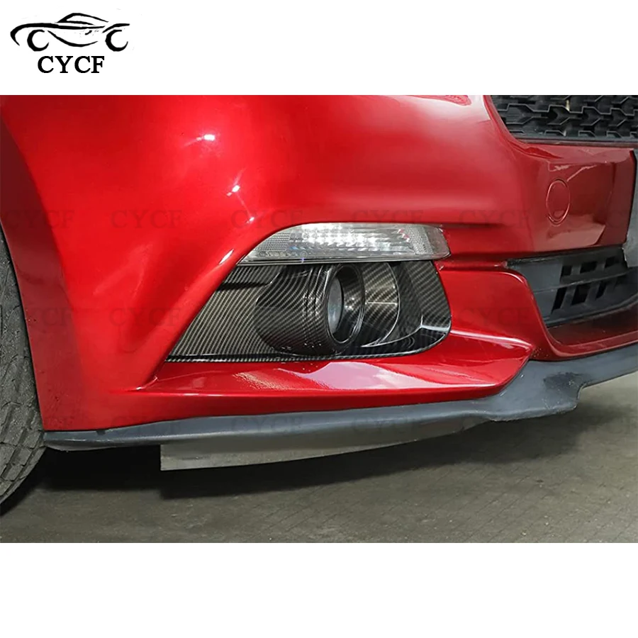 

For Ford Mustang 2015 carbon fiber car front bumper vent air intake decoration car accessories upgrade body kit