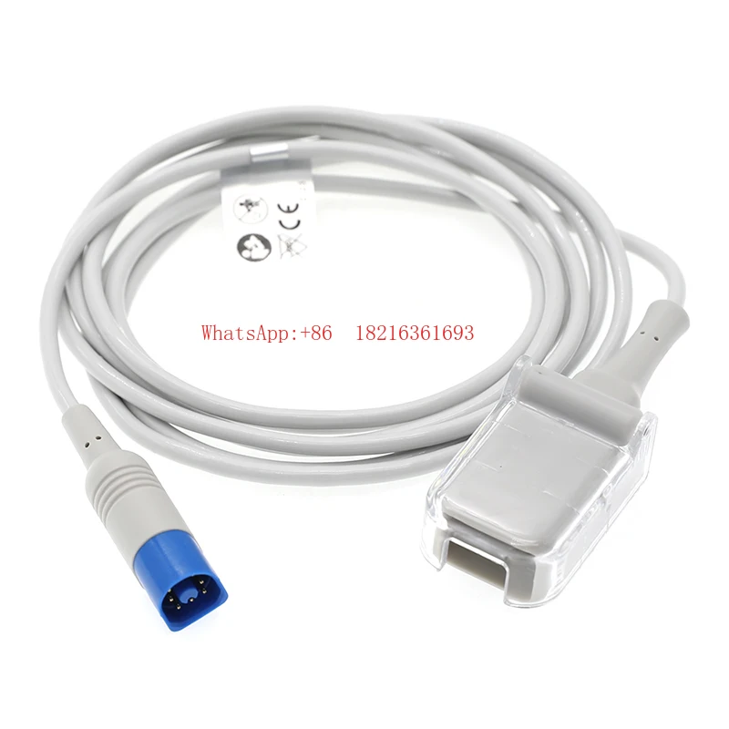 VM4 8 MP20/G30g40 Monitor 8-pin To 9-split Blood Oxygen Cable