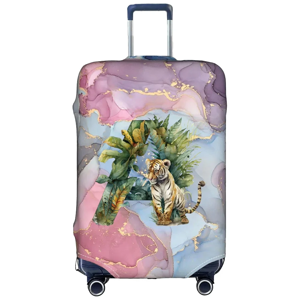 Capa Protetora de Luggage em Tecido Stretch, Série Jungle Tiger, Capa Protetora contra Poeira para Malas de 18 a 32 Polegadas