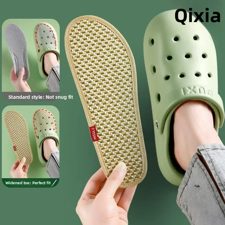 Birkfoot Women's Shoe Insoles Wide Head Design Breathable Summer Coolness Sweat Absorption Odor Control Sandals Shoe Accessories