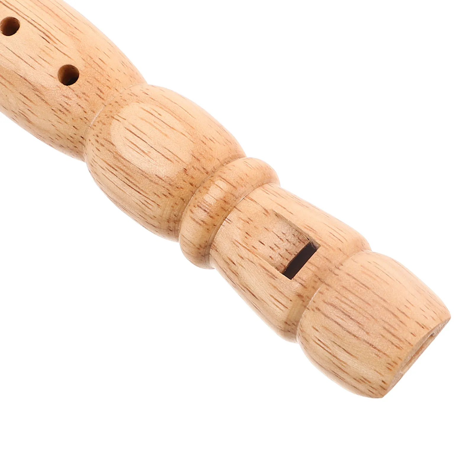 1pc Wooden 6-Hole Kids Recorder Beginner Flute Clear Sound Portable Musical Instrument For Children Wood Clarinet - Image 3