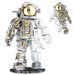 1088PCS Mechanical Aerospace Astronaut Building Blocks Space Detect Assemble Bricks Toys Desk Decoration Gift For Children31152