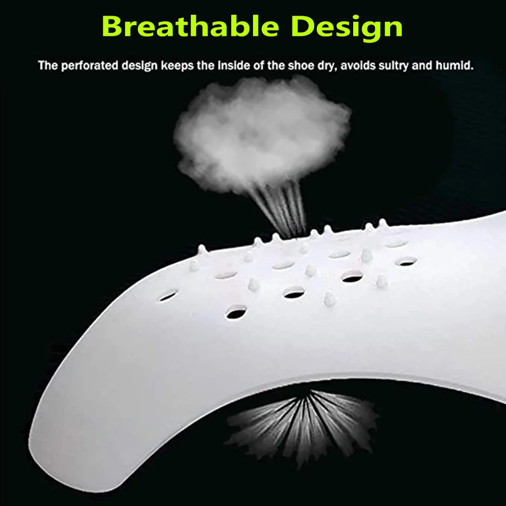 12pcs Shoe Anti Crease Protectors for Sneakers Toe Cap Stretcher Lightweight Crease Guards for Shoes Head Anti-wrinkle Protector