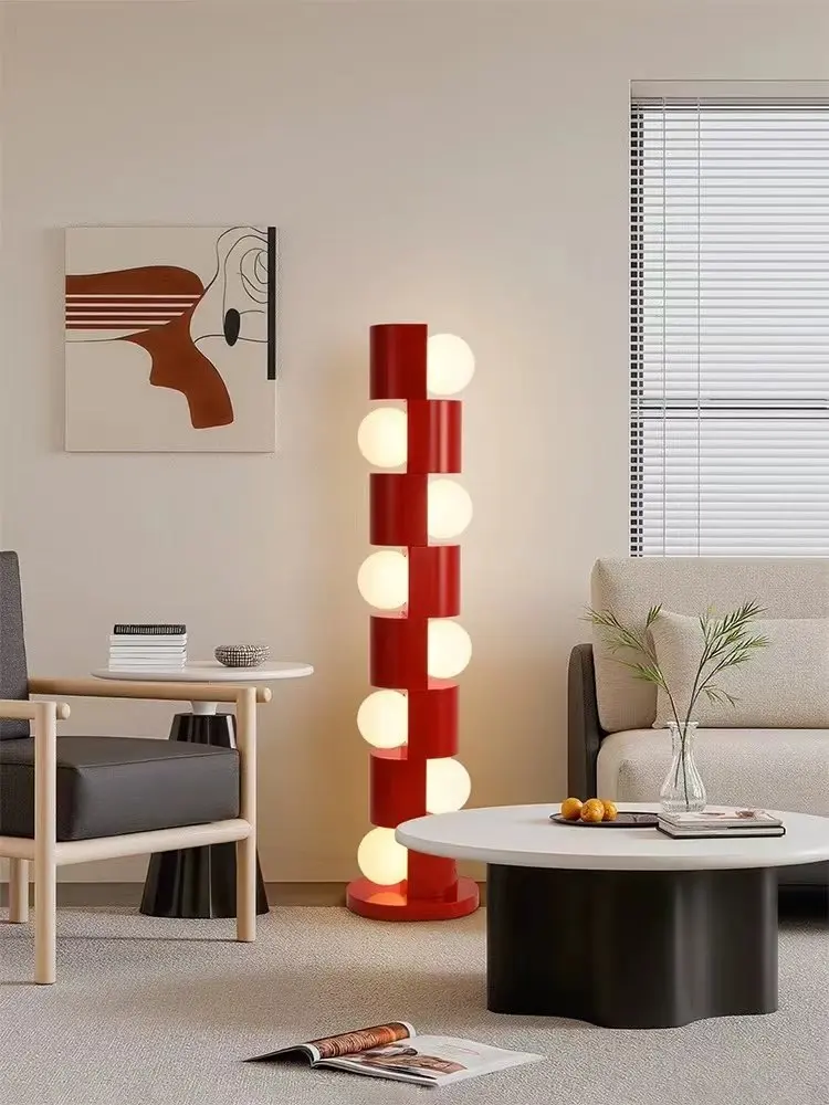 

Nordic LED Dekorative Stehend Licht HighEnd Villa Wohnzimmer Sofa Seite Boden Licht Studie Schlafzimmer Nachttisch Lampe Bauhaus