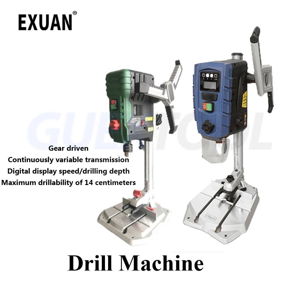 Z950/Z1350/Z1390 Infrared Positioning Adjustable Speed Digital Display Bench Drill Electric Woodworking Bench Drill Machine Tool