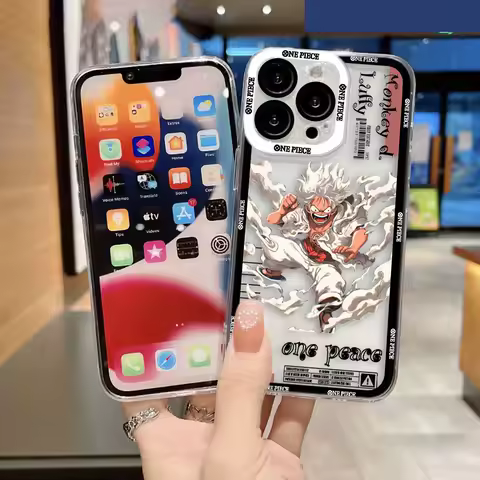 One p-Piece Gear 5 Luffys ACE Phone Case For Xiaomi 15T POCO X7 X6 X5 X4 X3 NFC GT F3 F5 F7 M7 M6 M4 M3 11 11T PRO LITE NE Cover