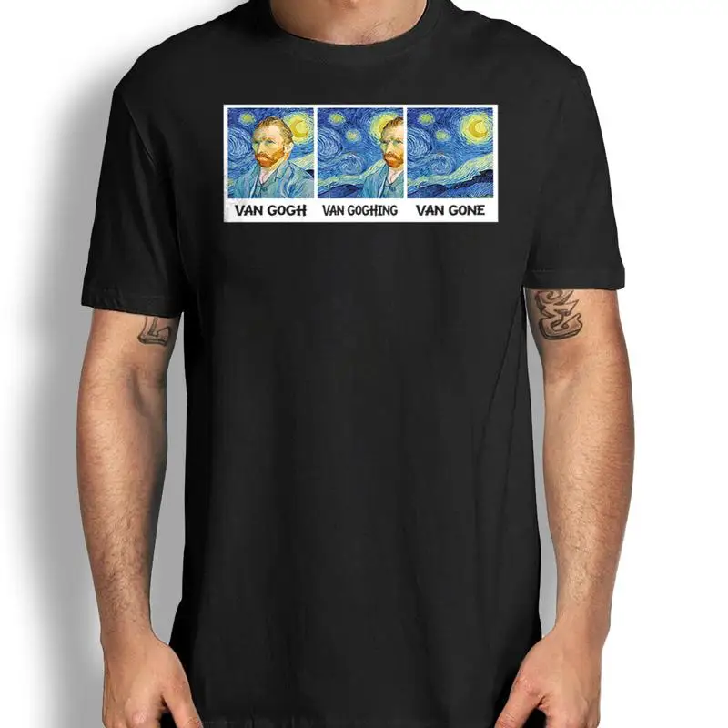 

Футболка с забавным мемом Van Goah Gohing Gone Sarcastic Art T