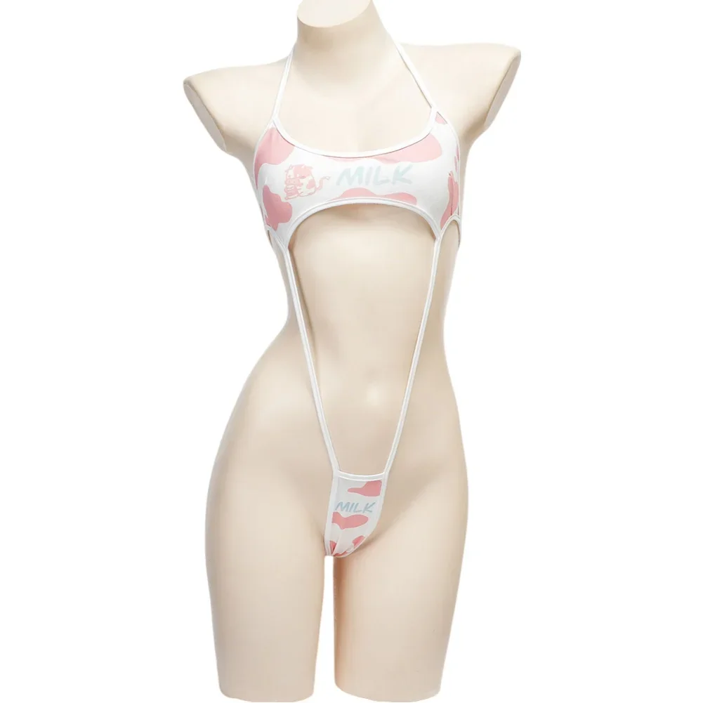 Body con tiras sin espalda para dormir, traje sin espalda, Bikini sin espalda, lencería estilo Bikini, nueva condición