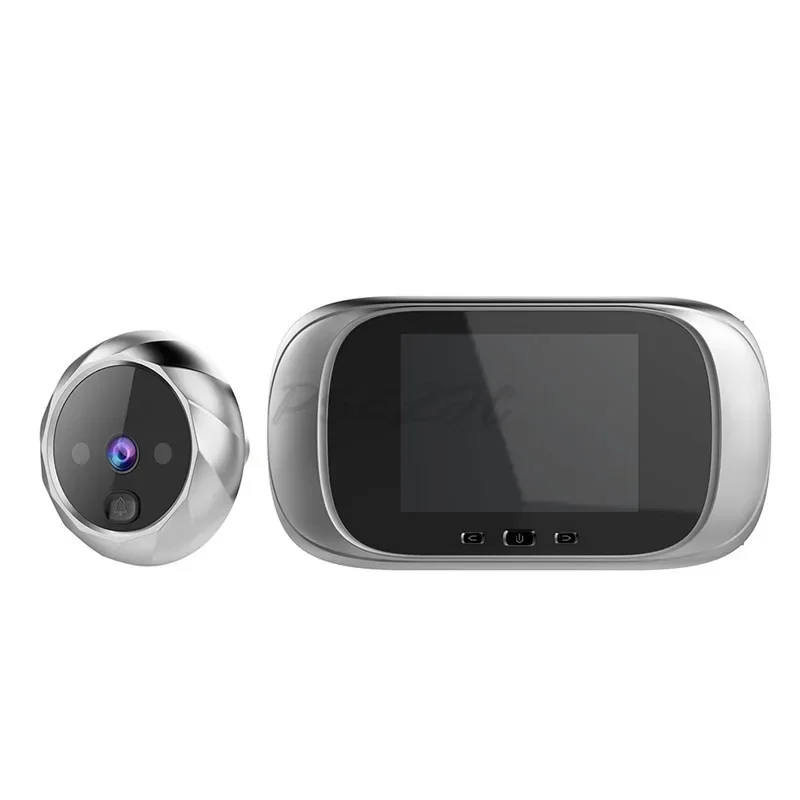 2.8-inch Color Screen Intelligent Visual Doorbell Supports Infrared Night Vision Intelligent Visual Cat Eyes