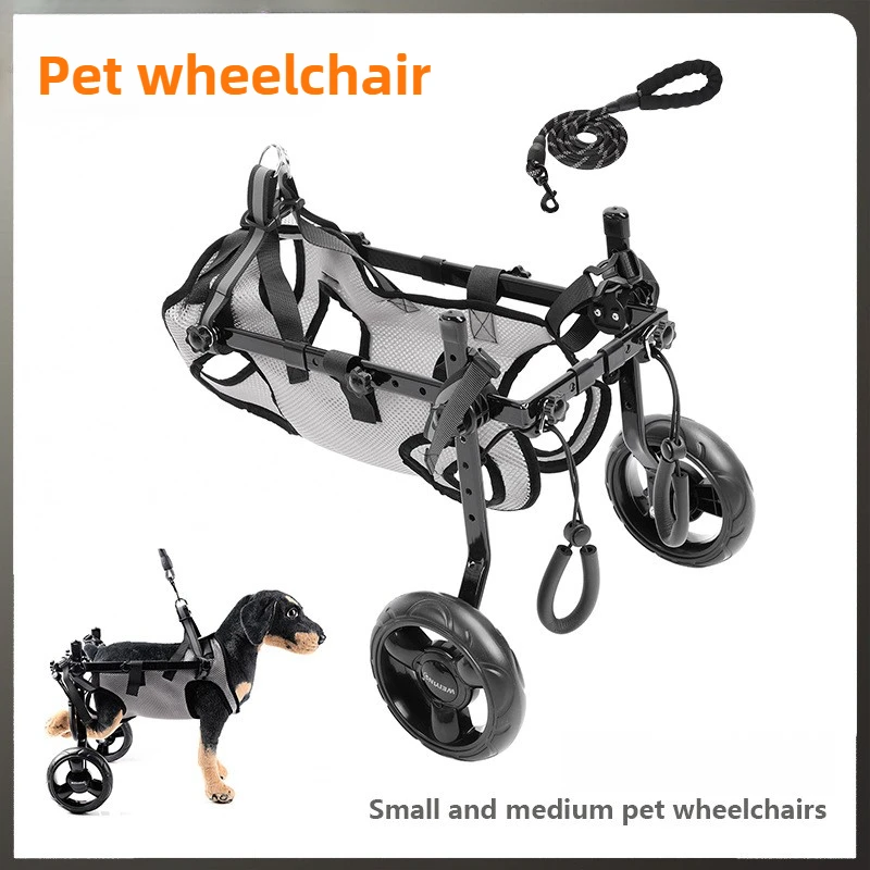 Pet Dog Disabled Moped Cat Walker Disabled Injured Dog Rehabilitation Wheelchair Pet Wheelchair